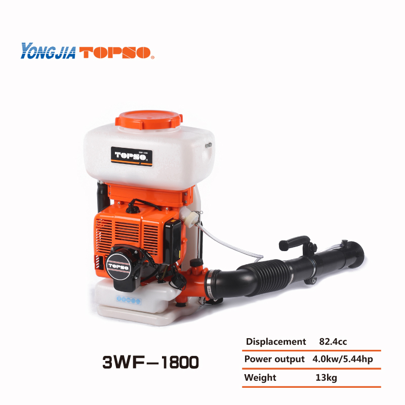Higher and Longer Range High Power Mist Duster 3WF-1800