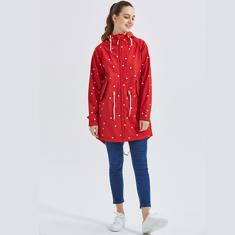 Ladies print softshell jacket