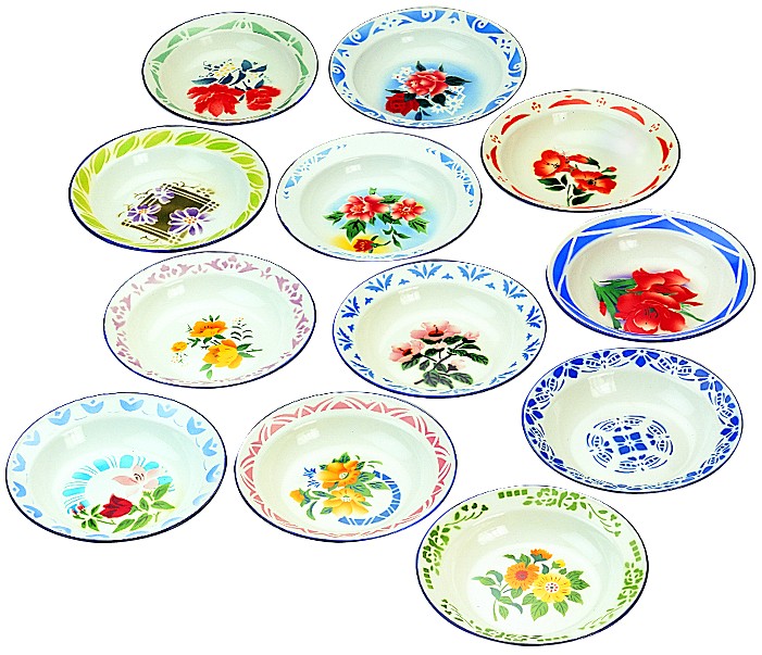 Enamelware Soup Plate