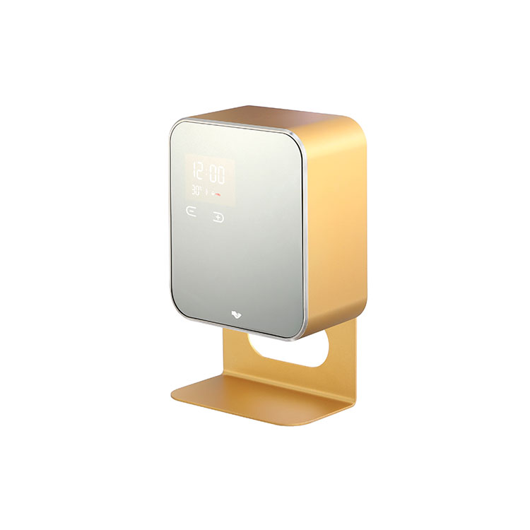 Smart AL soap dispenser desktop charge by batteries and USB