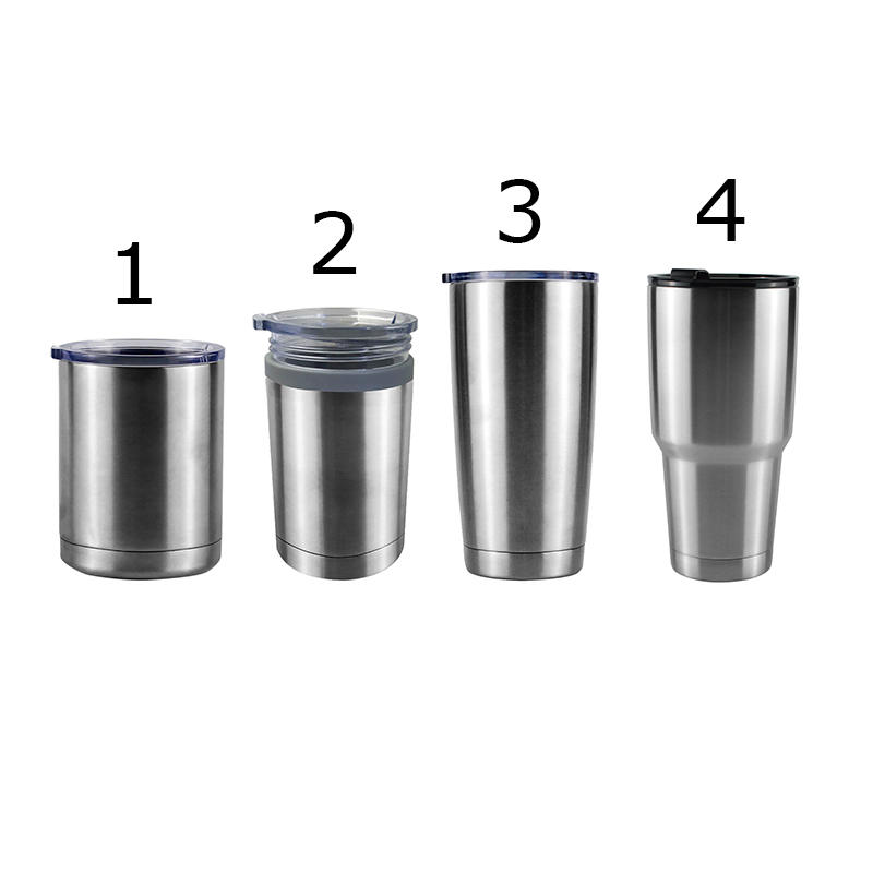 Stainless steel coffee mug
