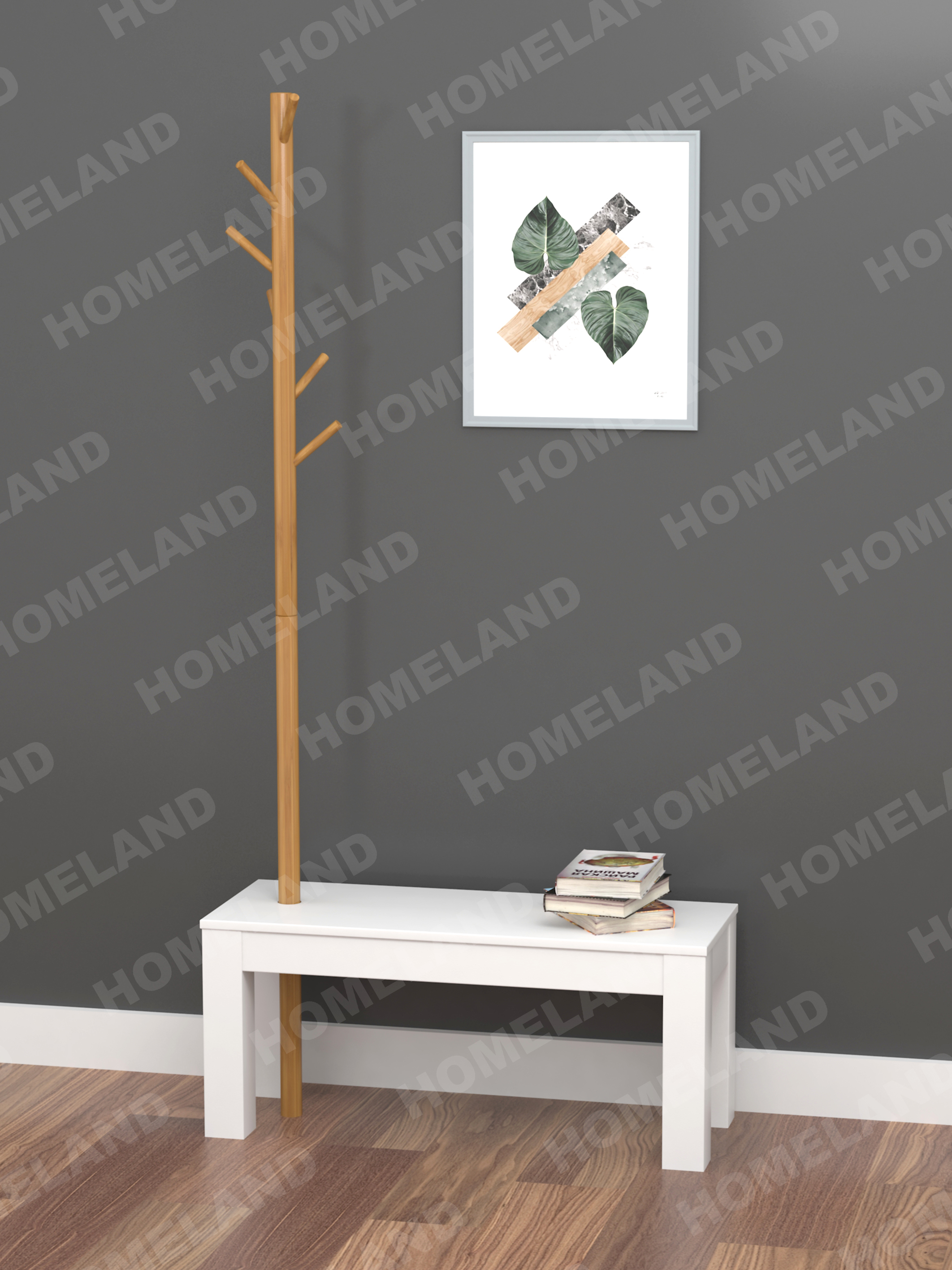 Wooden Coat Rack