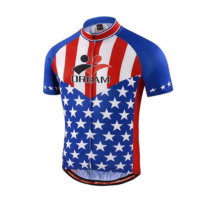 TOP design Wholesale Custom Long Sleeve Quick Dry Sublimation Printing Cycling Jersey For Men