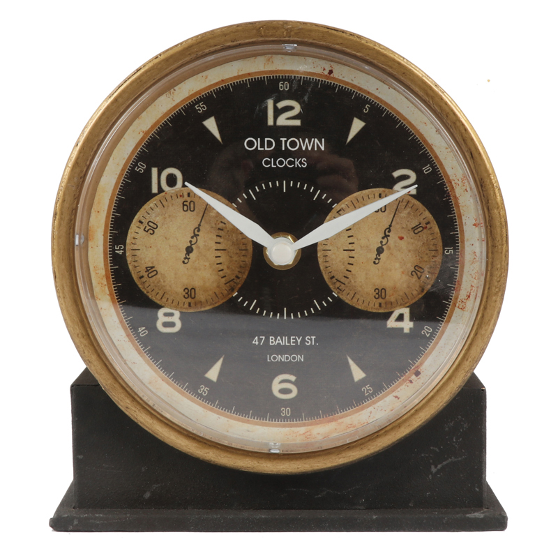 Iron Table Clock