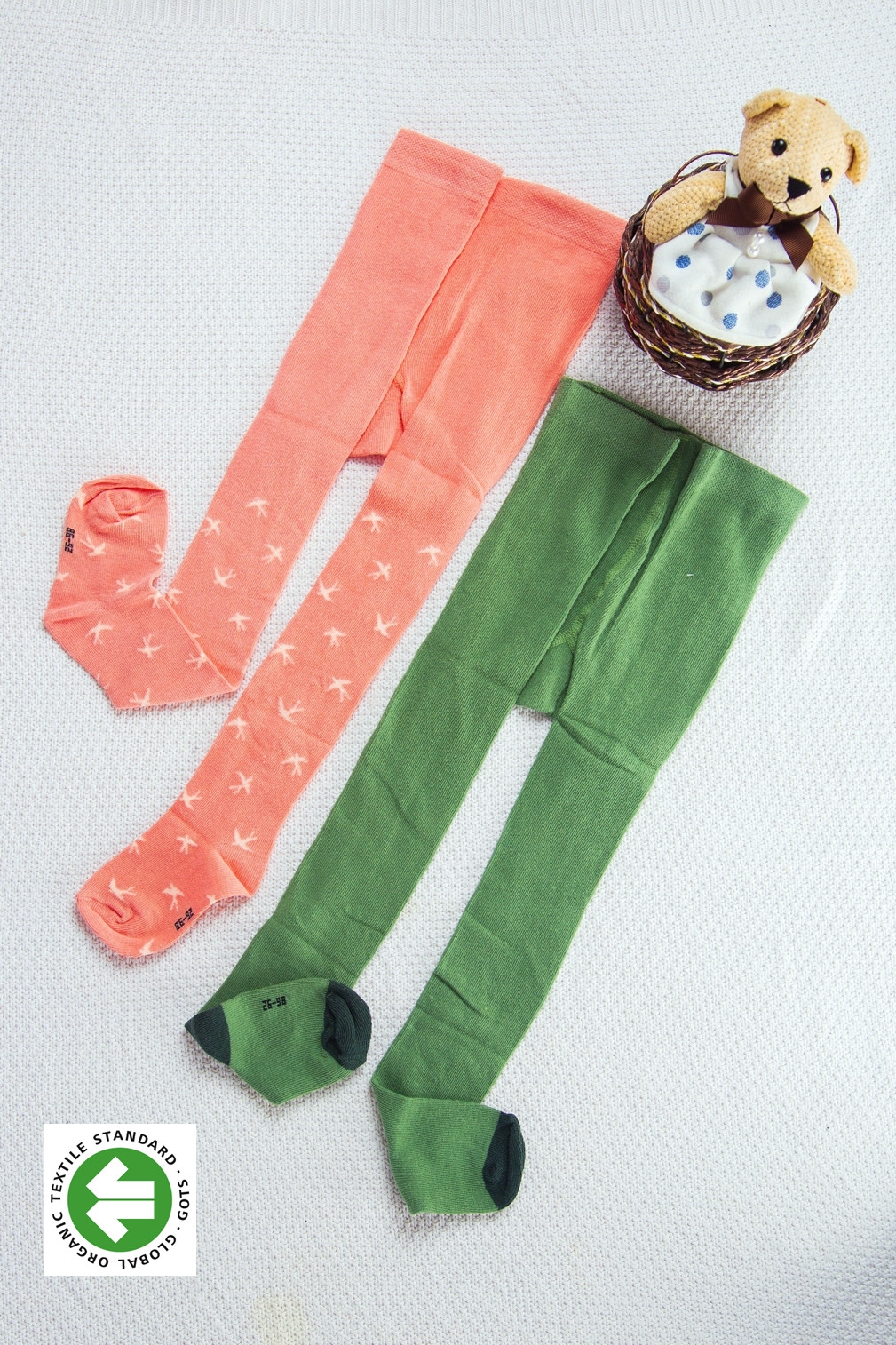 Kids tights with GOTS
