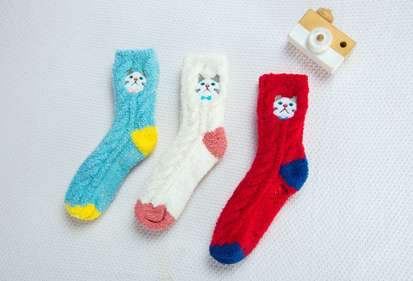 Woman cozy socks