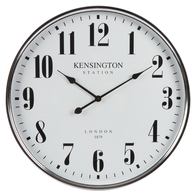 Electroplate Wall Clock