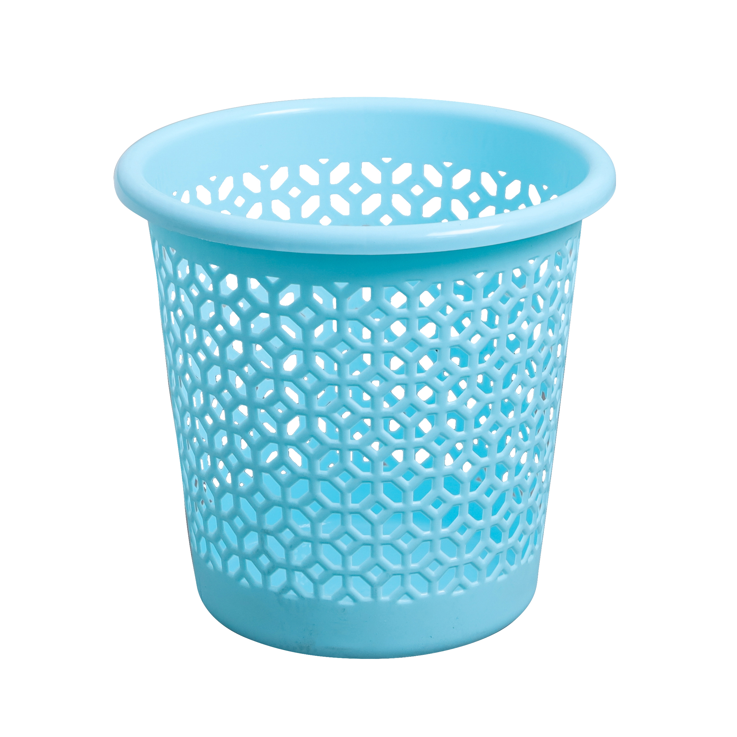 Plastic wastebasket