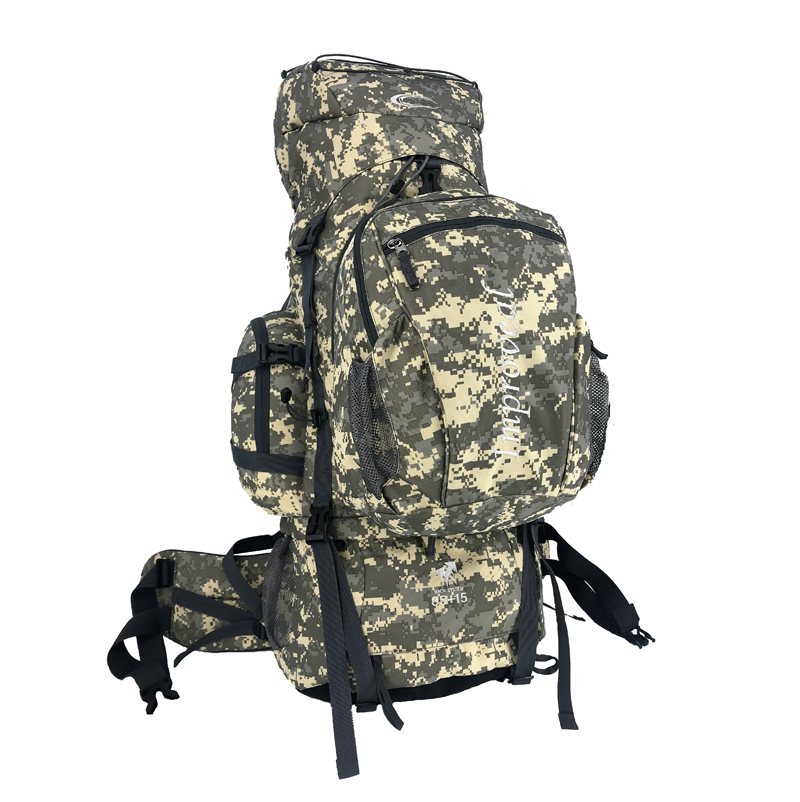 Large Capacity Camo Hiking Backpack