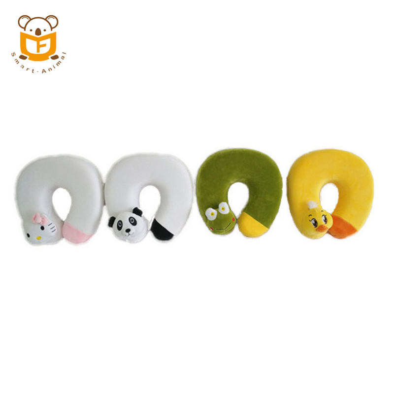 Wholesale soft comfortable stuffed animals travel neck pillow plush toy