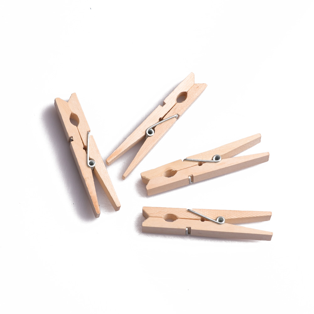 Wooden clothes peg