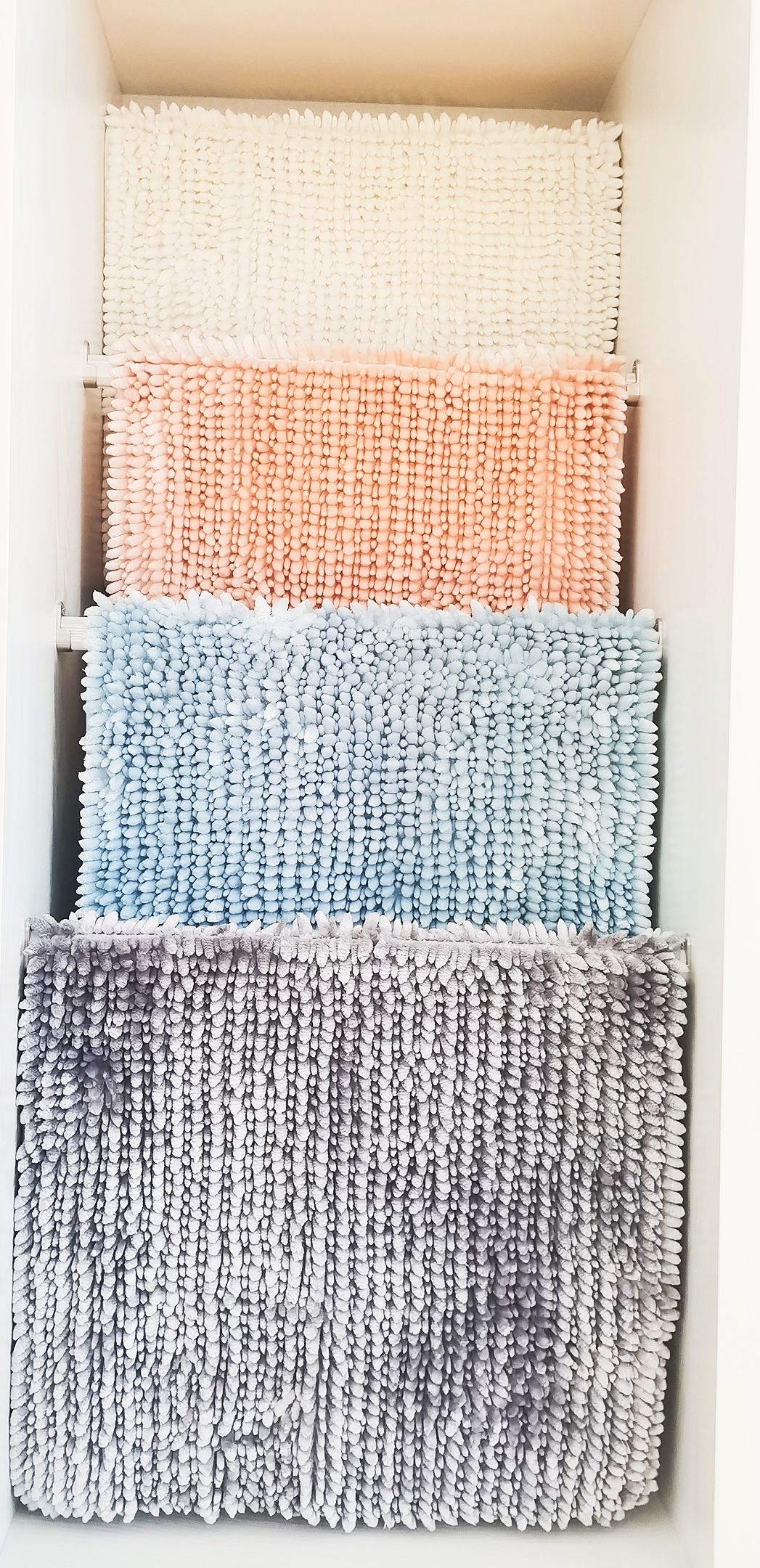 1+1 butter chenille bathmat