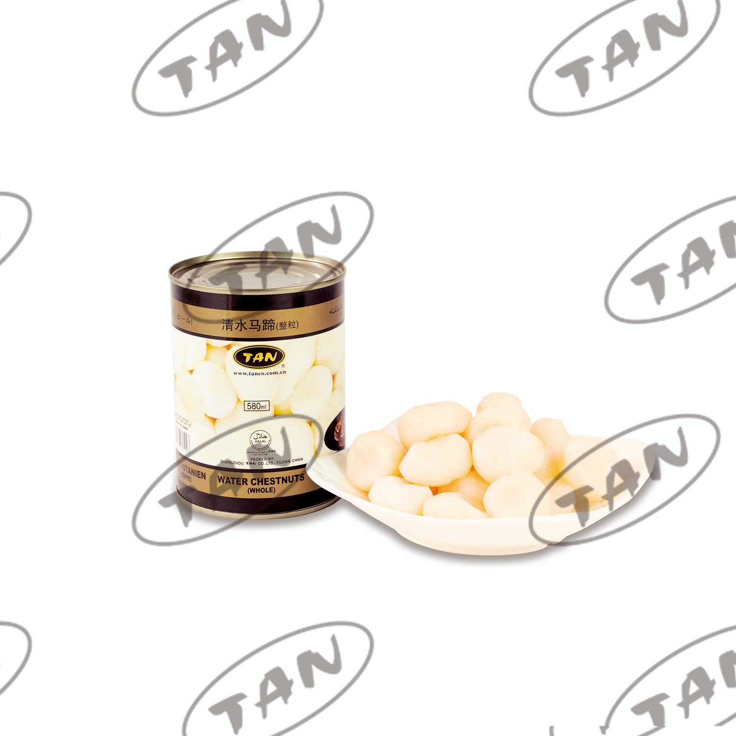canned water chestnut