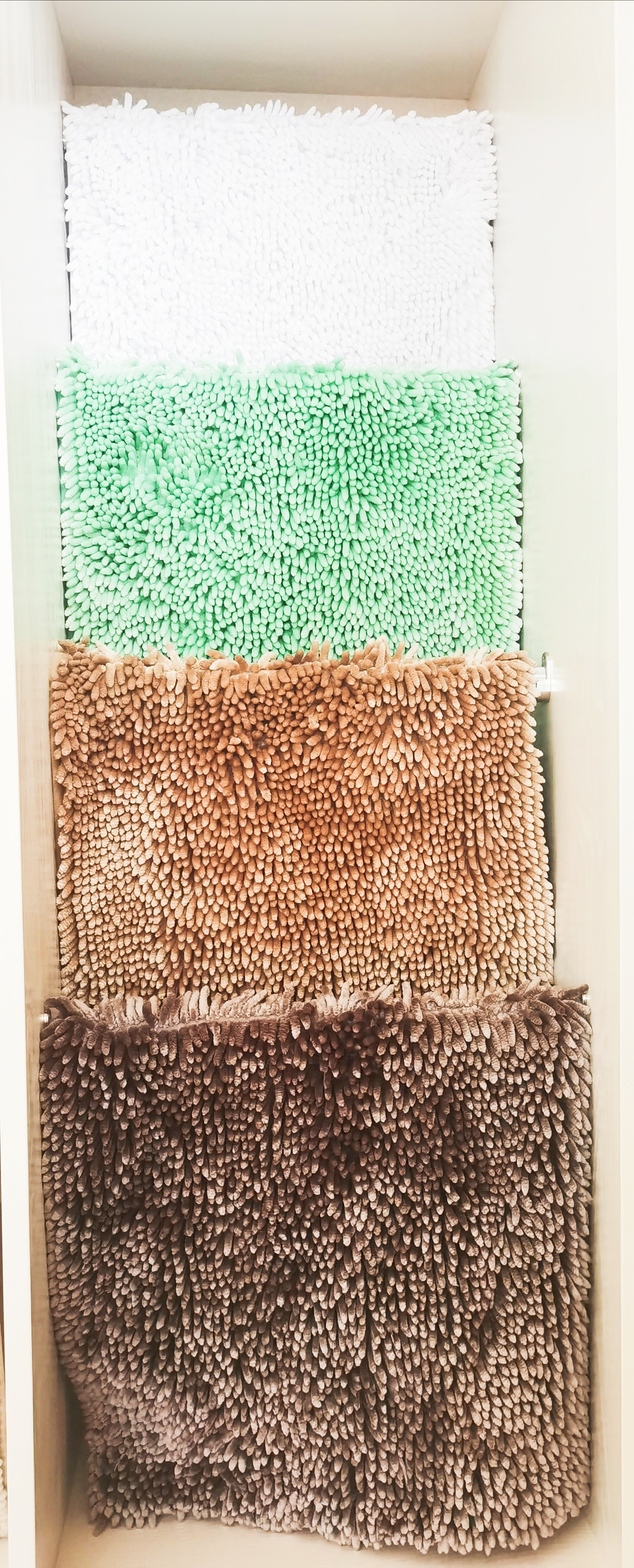 long pile butter chenille bathmat