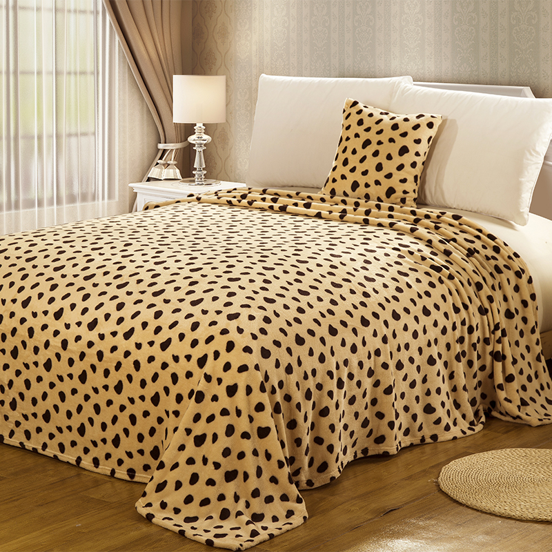 Printing flannel fleece blanket