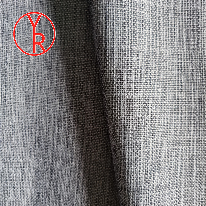 cheap faux linen sofa cover fabric for furniture