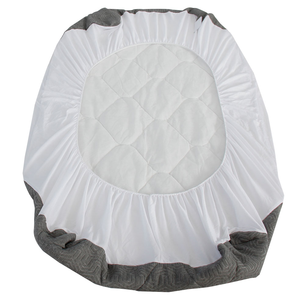 bamboo charcoal knitted jacquard waterproof mattress protector