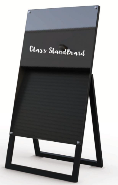 Glass stand board