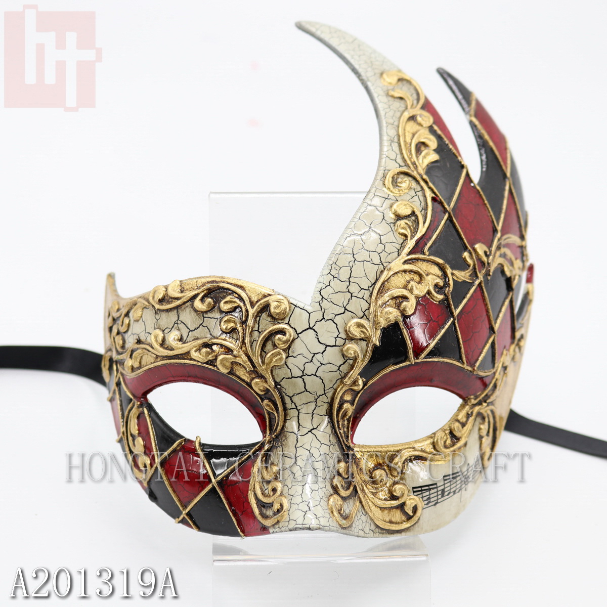 Venetian Style Halloween Mask A201319 6/set