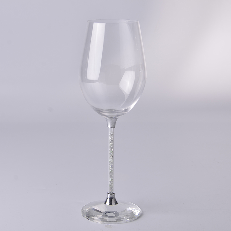 Fill White Diamond Crystal Red wine Glass