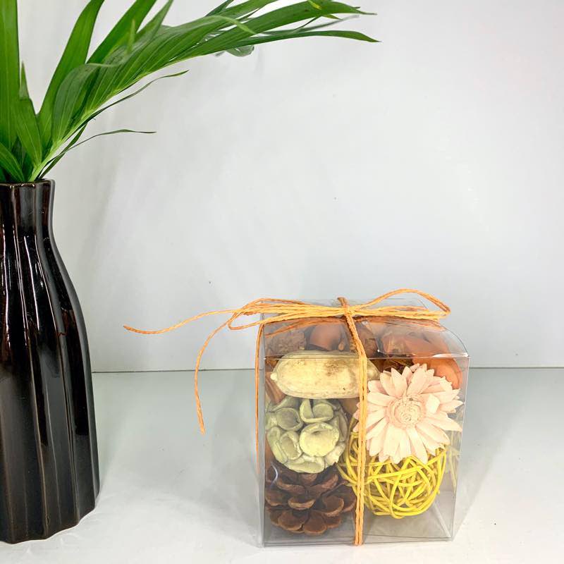 Pot Pourri Decoration In PVC Box