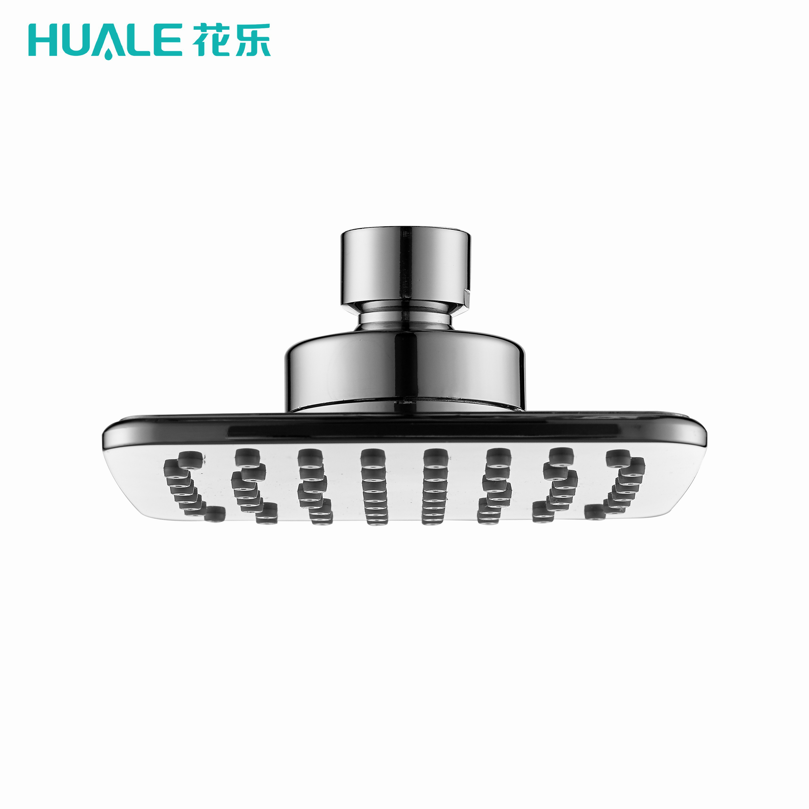 Modern Design square shaped Thin shower head rain shower water saving plastic