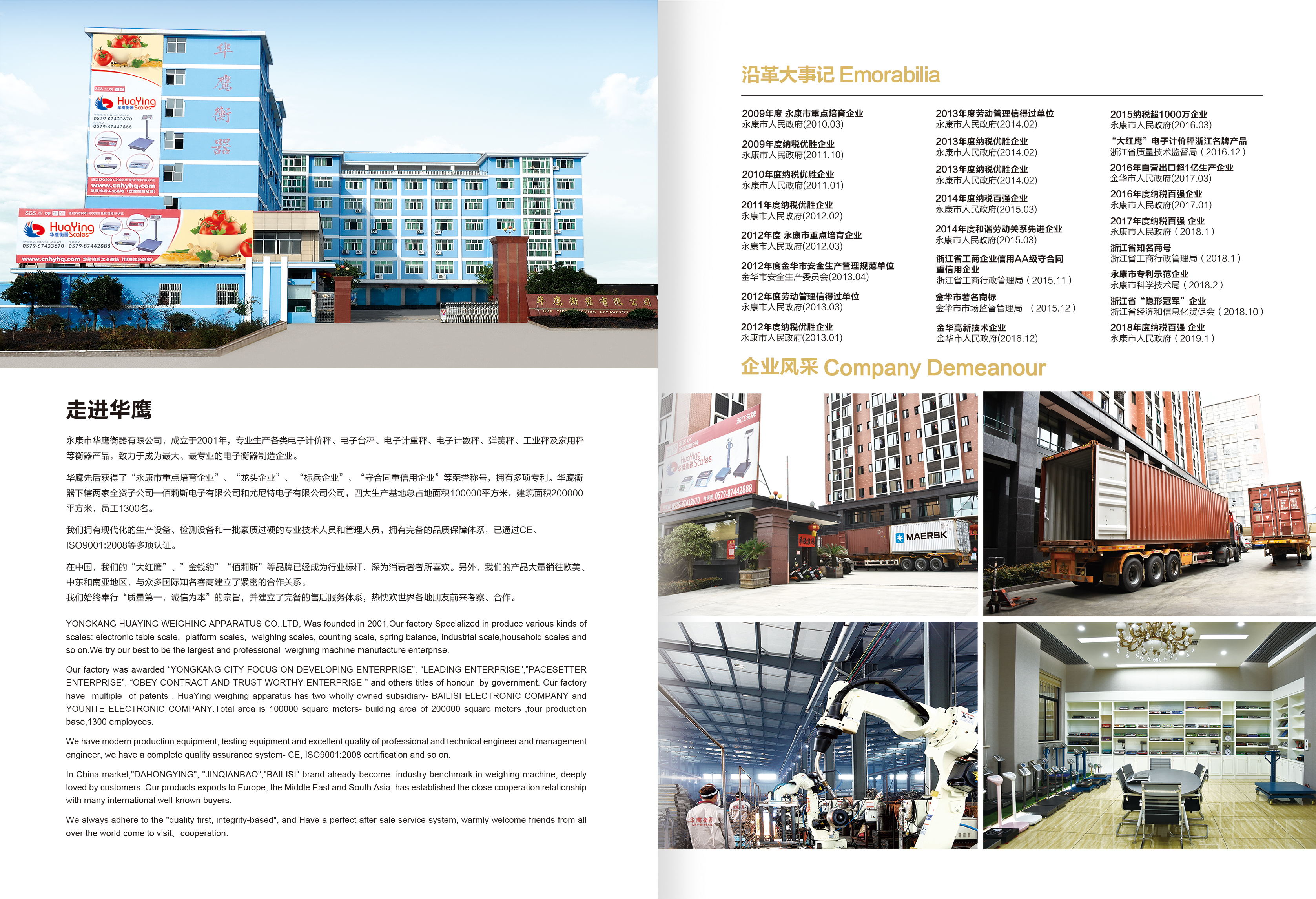 Yongkang Huaying Scale Co., Ltd. – Other household appliances 1