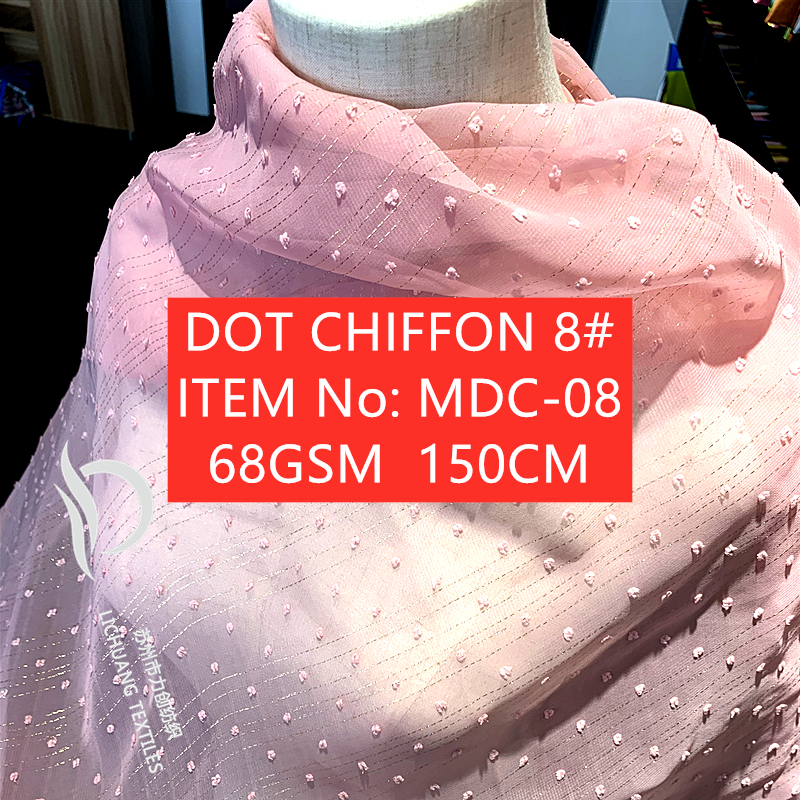 Dobby Dot Chiffon