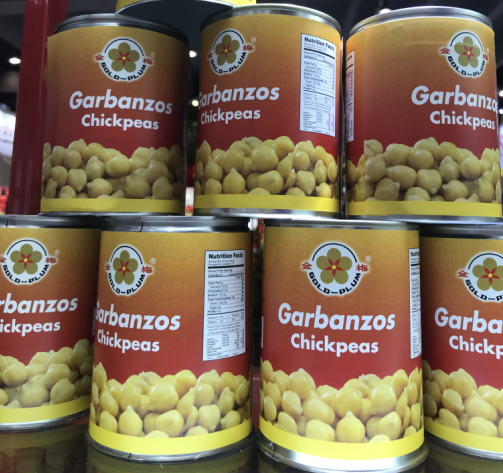 CANNED CHICKPEAS IN BRINE 12MM UP Garbanzos POIS CHICHES BIG SIZE KABULI