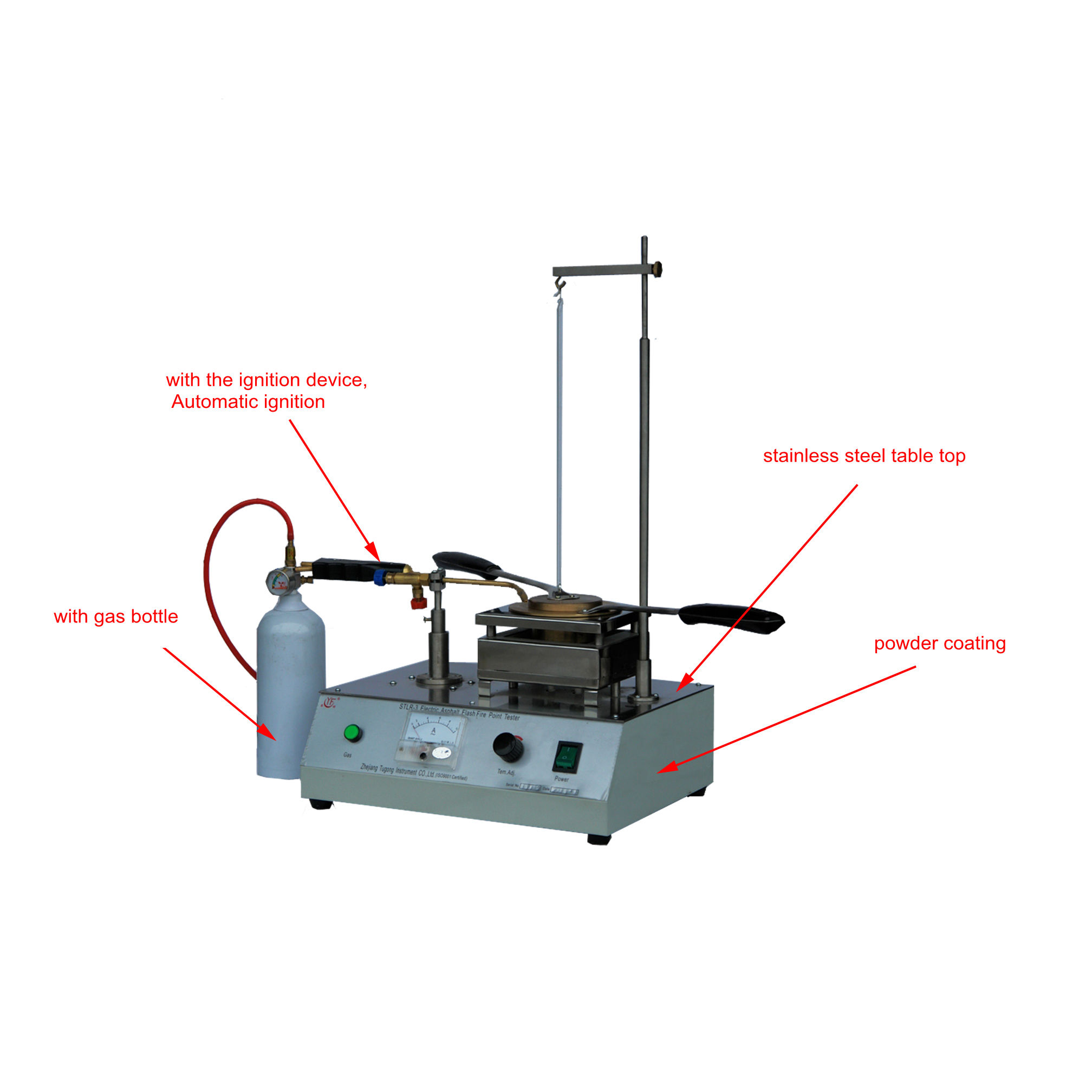 Electric Asphalt Flash Fire Point Tester