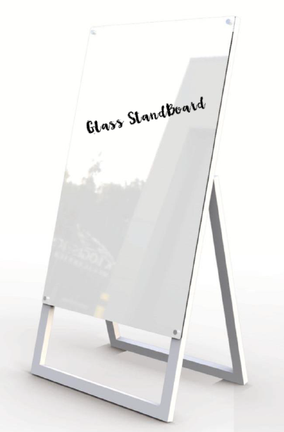 Glass stand board
