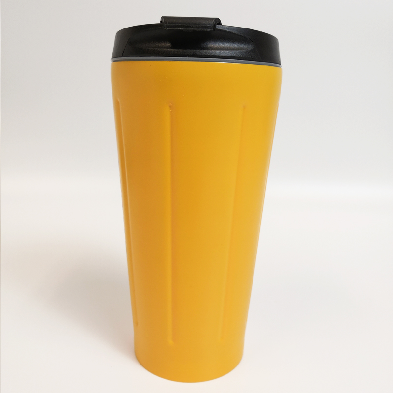 Double wall stainless steel insulated portable leak proof coffee mug tumbler