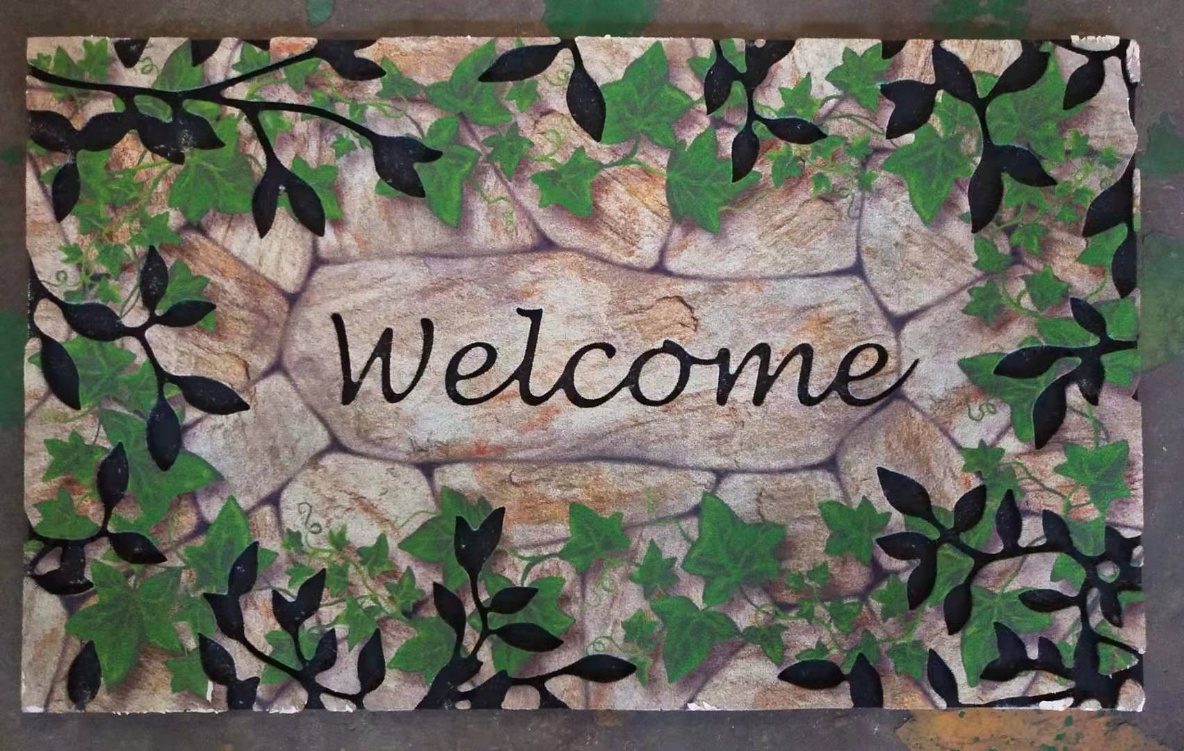 Flocking door mat - 2022