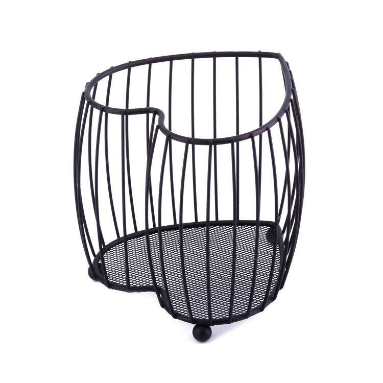 Small Black Metal Basket