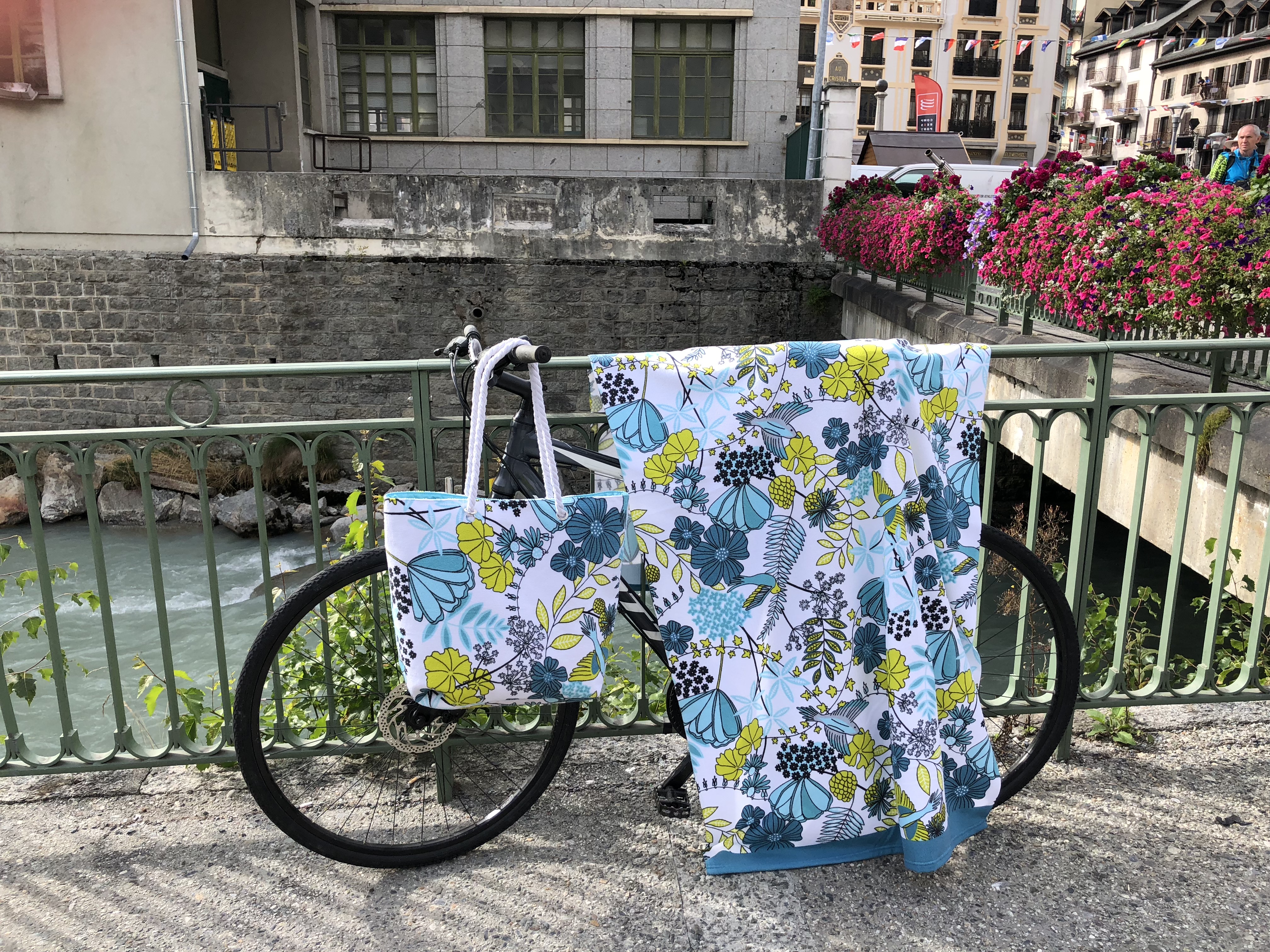 Beach towel and Tote