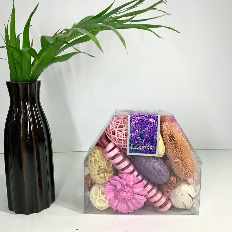 Pot Pourri Decoration In PVC Box