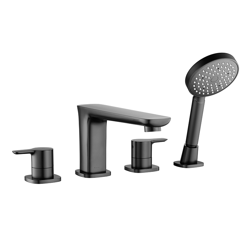 FLOVA 4-hole bath/shower mixer deck-mounted
