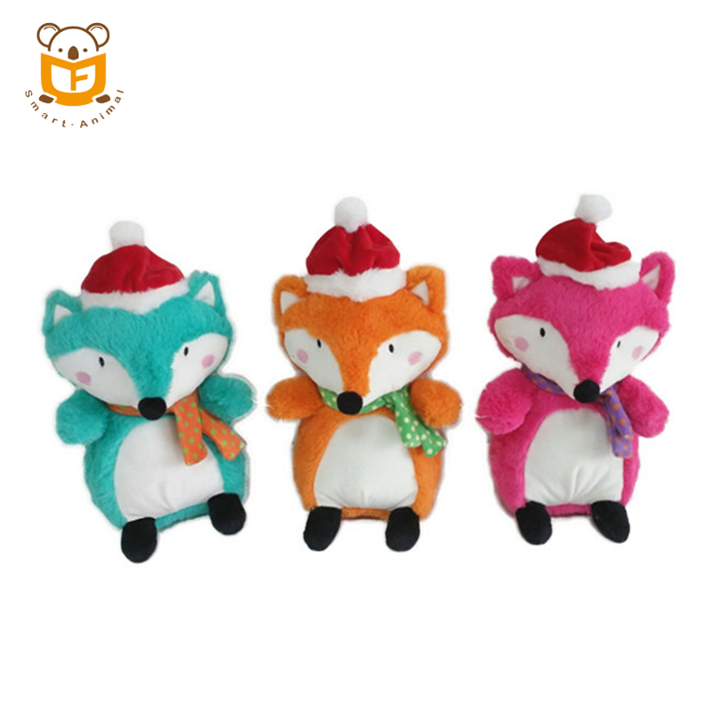 New Stuffed Plush Christmas Fox toy