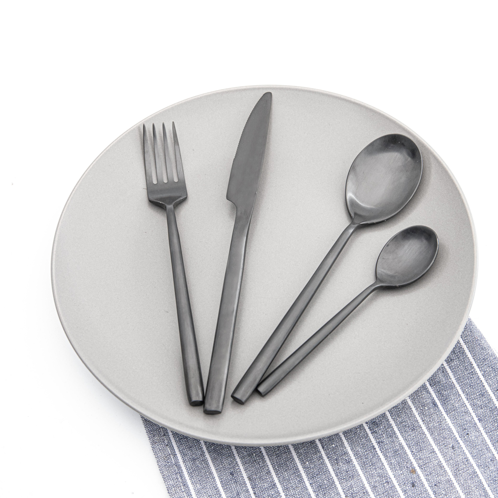 Stainless steel flatware cutlery knife spoon fork for wedding event hotel