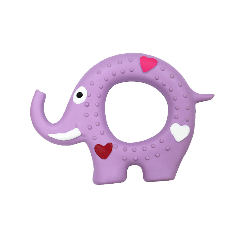 Latex Elephants -medium BB whistle, 6.1" Dog Toys