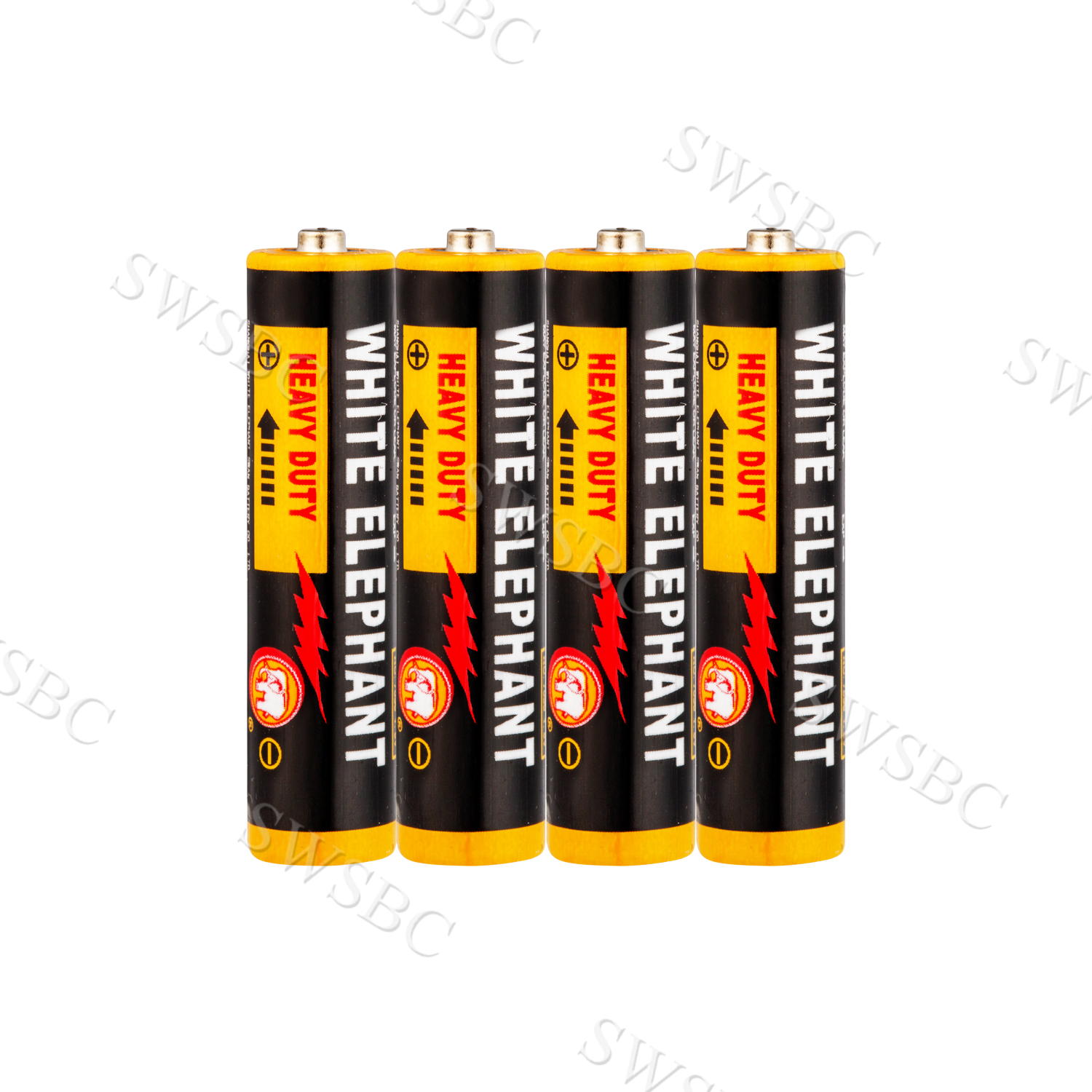 White Elephant Size R03 Carbon Zinc Battery