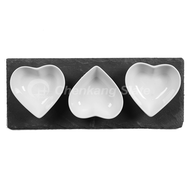 4pcs slate tapas set