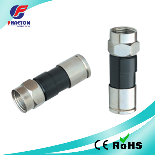 RG6 Compression RF F Connectors for Coaxial Cable