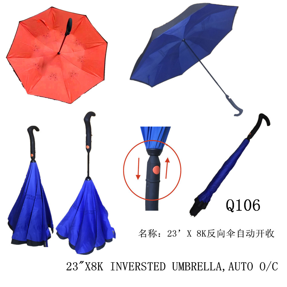 23"x8k Inversted Umbrella,auto O/C