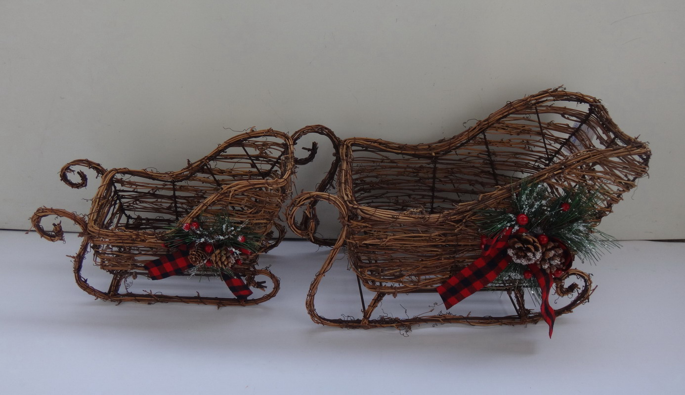 Rattan Sleigh