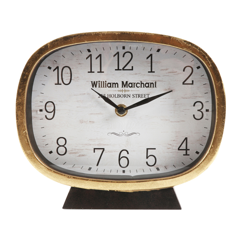 Iron Table Clock