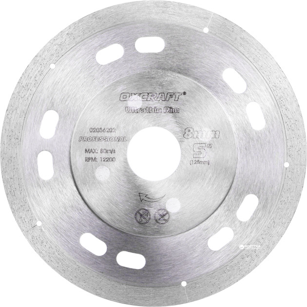 Diamond saw blade-Ultrathin continuous saw blade for mitre cutting porcelain