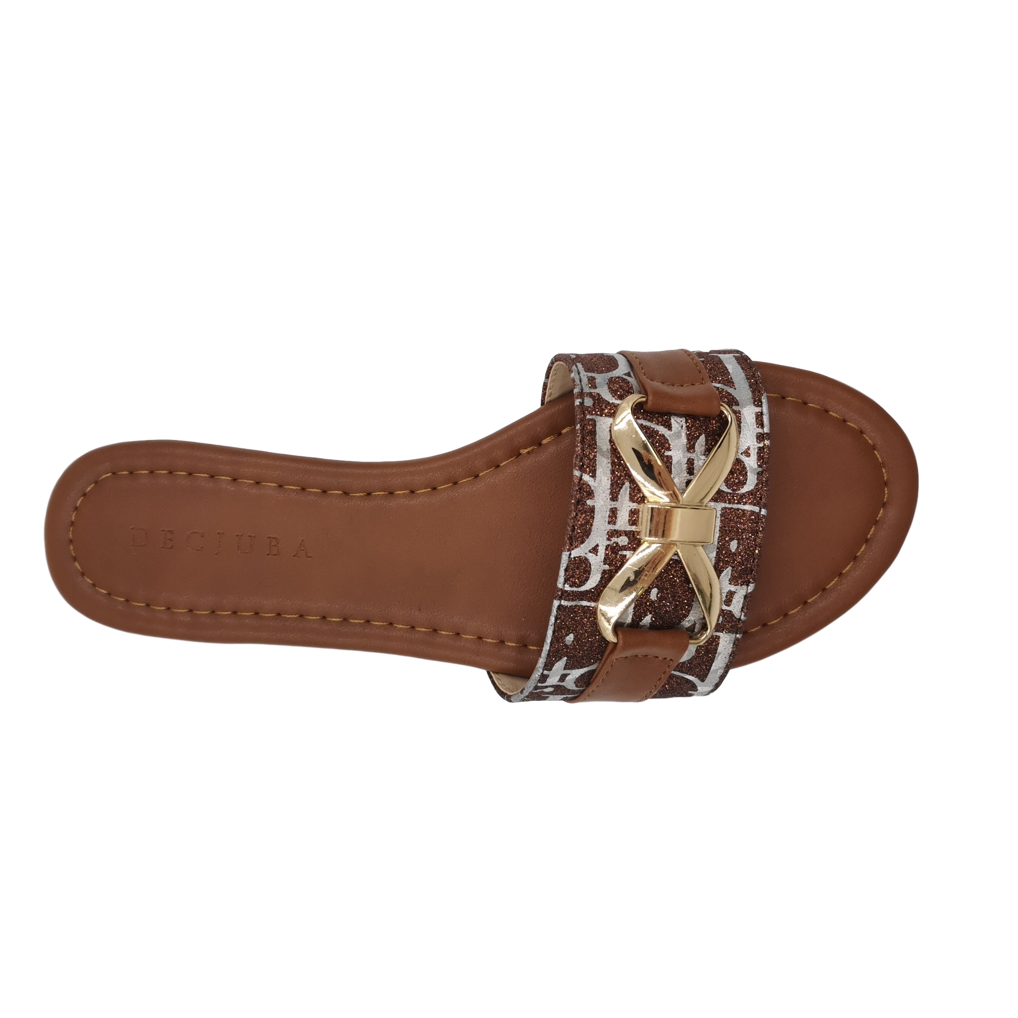 new hot printing ladies flat sandals