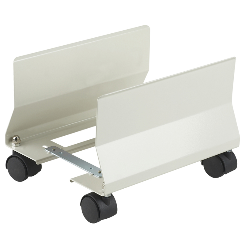 Ergonomic design metal CPU holder with four wheels