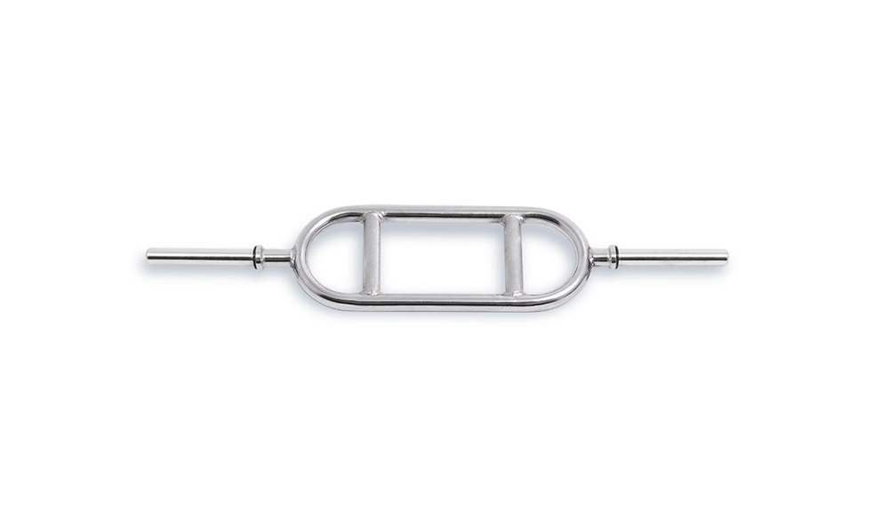 34" chrome bar